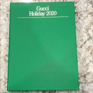 LEATHER BOUND 2020 GUCCI HOLIDAY BOOK